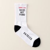 Erreur 404 chaussettes de blague meme introuvables (Gauche intérieur)