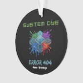 Erreur 404 de teinture de système Graphique de mic (devant)