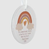 Erreur de grossesse Ornement de Noël (devant)