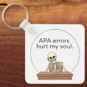 Erreurs APA - Porte-clés (Recto)