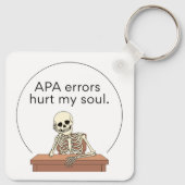 Erreurs APA - Porte-clés (Dos)