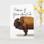 "Errez si vous voulez" la carte américaine de (Fleur jaune)