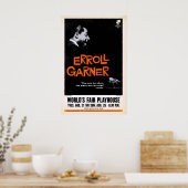 Erroll Garner jazzposter - One World Concert Poster (Keuken)