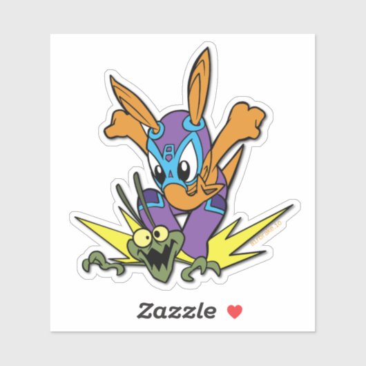 Erron Bug Smash Sticker (Vel)