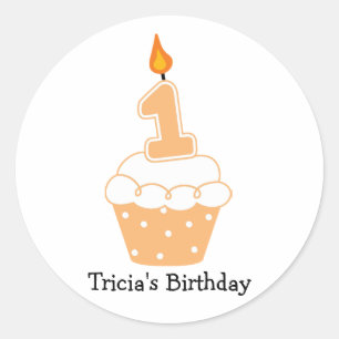 Ęrs autocollants personnalisés de petit gâteau