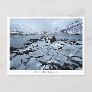 Ersfjorden Noorwegen Briefkaart