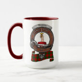Erskine Clan Badge Combo 15oz Mug (Gauche)