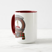 Erskine Clan Badge Combo 15oz Mug (Devant gauche)