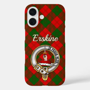 Erskine Clan Badge & Tartan iPhone / coque ipad