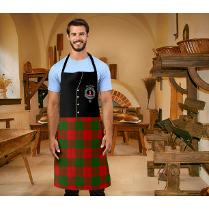 Erskine Clan Badge & Tartan Kilt Schort
