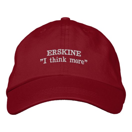 Erskine Clan Motto Casquette brodé (Devant)