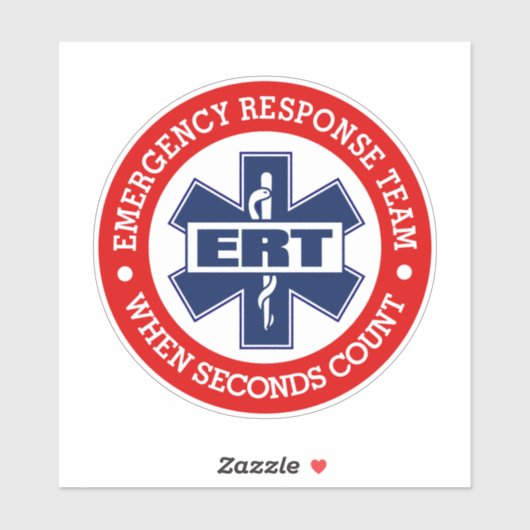 ERT-noodhulpteam Sticker (Vel)