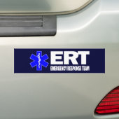 ERT-Noodresponsteam Bumpersticker (Op auto)