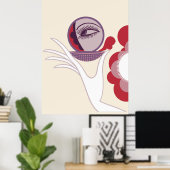 Erté - Compact Vanities, 1974 Poster (Thuiskantoor)