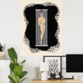 Erté - De cijfers suite, het nummer 1 Poster (Thuiskantoor)