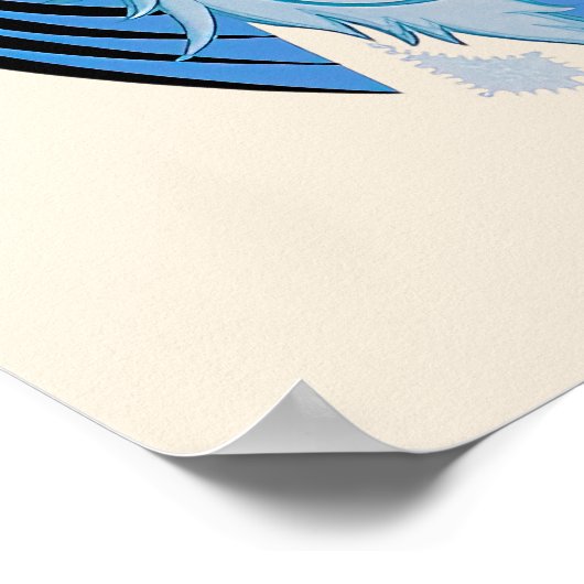 Erté - De dierenriemsuite, Boogschutter Poster (Hoek)