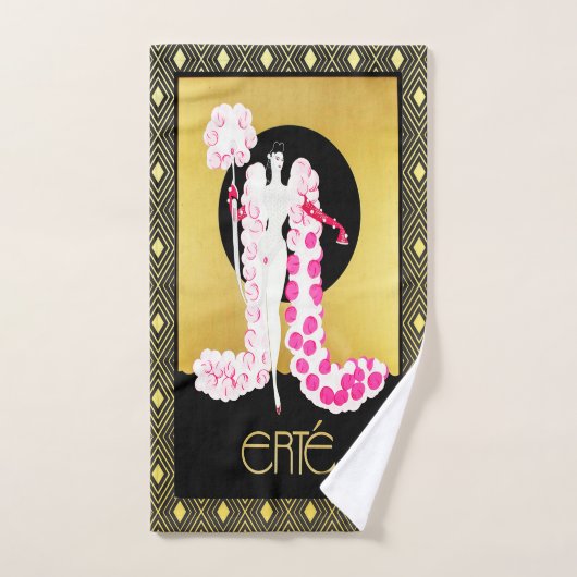 Erte de la mode (Serviette à main)