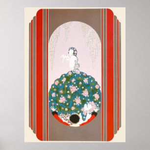 Erté - De lentekleding van Venus Poster