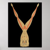 Erté - De letter Y uit de Alphabet Suite, 1976 Poster (Voorkant)