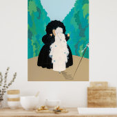 Erté - Debutante Poster (Keuken)