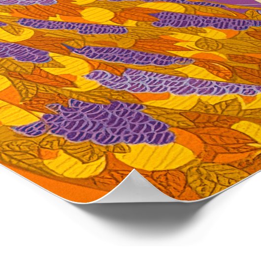 Erté - Herfst Poster (Hoek)