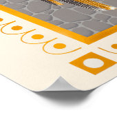 Erté - Het balkon Poster (Hoek)