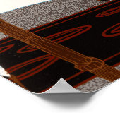 Erté - Het duel Poster (Hoek)