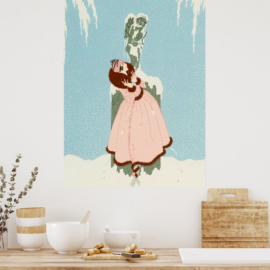 Erté - Het einde van de Romance Poster (Keuken)