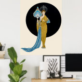 Erté - Legends Suite, Athena Poster (Thuiskantoor)