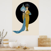 Erté - Legends Suite, Athena Poster (Keuken)