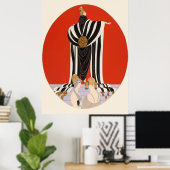 Erté - Monaco Poster (Thuiskantoor)