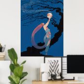 Erté - Vuurvliegen Poster (Thuiskantoor)