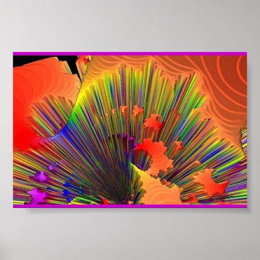 Eruptie II Poster (Voorkant)