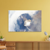 Eruptie van de Sarychev-vulkaan 2 Canvas Afdruk (Insitu (Woonkamer))