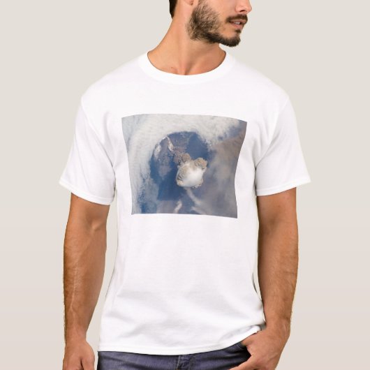 Eruptie van de Sarychev-vulkaan 2 T-shirt (Voorkant)