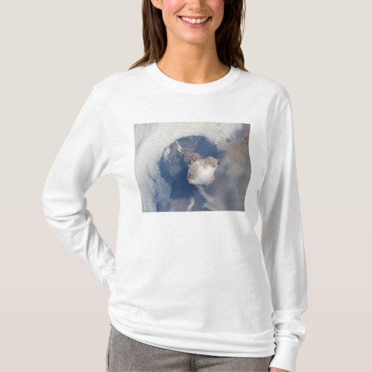 Eruptie van de Sarychev-vulkaan 2 T-shirt (Voorkant)