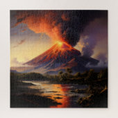 Erupting Volcano Legpuzzel (Verticaal)