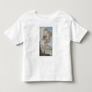 Eruption of Vesuvius, Maandag 9 augustus 1779, pla Kinder Shirts