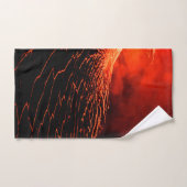 éruption volcanique (Serviette à main)