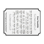 Eruv Tavshilin Magnet Magneet (Horizontaal)