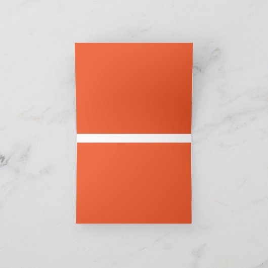 Ervaar de schoonheid van een blauwe hemel met een bedankkaart (Binnen)