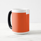 Ervaar de schoonheid van een blauwe hemel met een magische mok (Voorkant links)