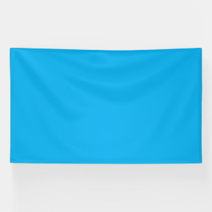 Ervaar de schoonheid van een Clear Blue Sky Spandoek