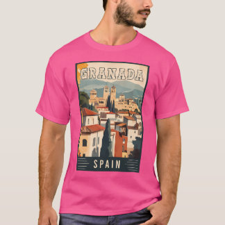 Ervaar Granada in Spanje en de schoonheid van het  T-shirt
