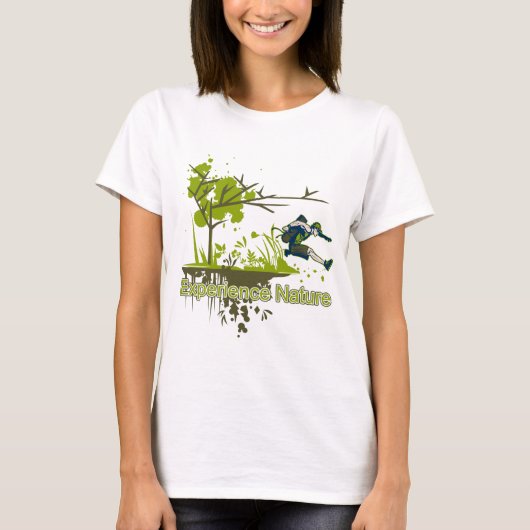 Ervaar Natuur T-shirt (Voorkant)