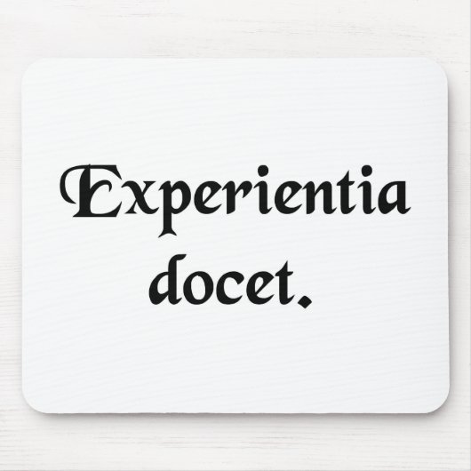 Ervaar trainingen. muismat (Voorkant)