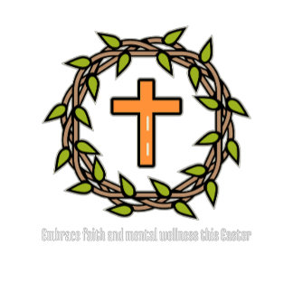 Ervaar vertrouwen en geestelijk welzijn deze Pasen T-shirt