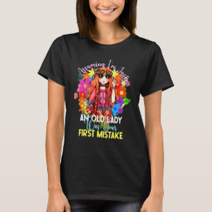 Ervan uitgaand dat ik gewoon een oude hippie bloem t-shirt