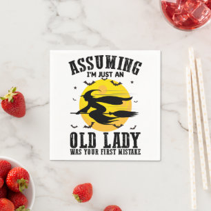 Ervan uitgaande dat een oude dame je eerste heks w servet