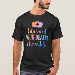 Ervaren drugsdealer Verpleegkundige Life Emt Ems V T-shirt
